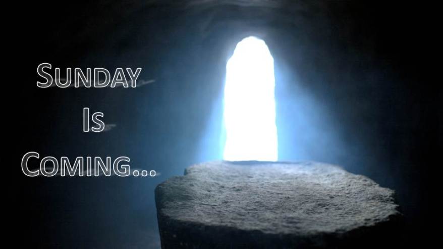 Sunday Is Coming Graphic