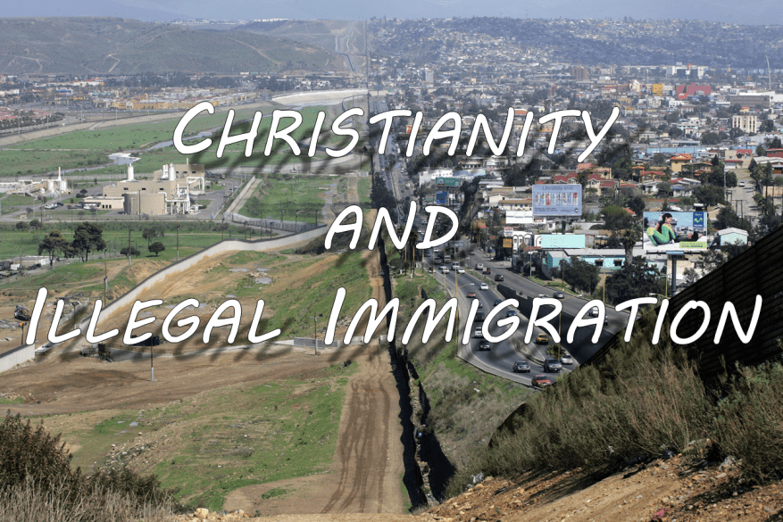 Christianity and Illegal Immigration Graphic